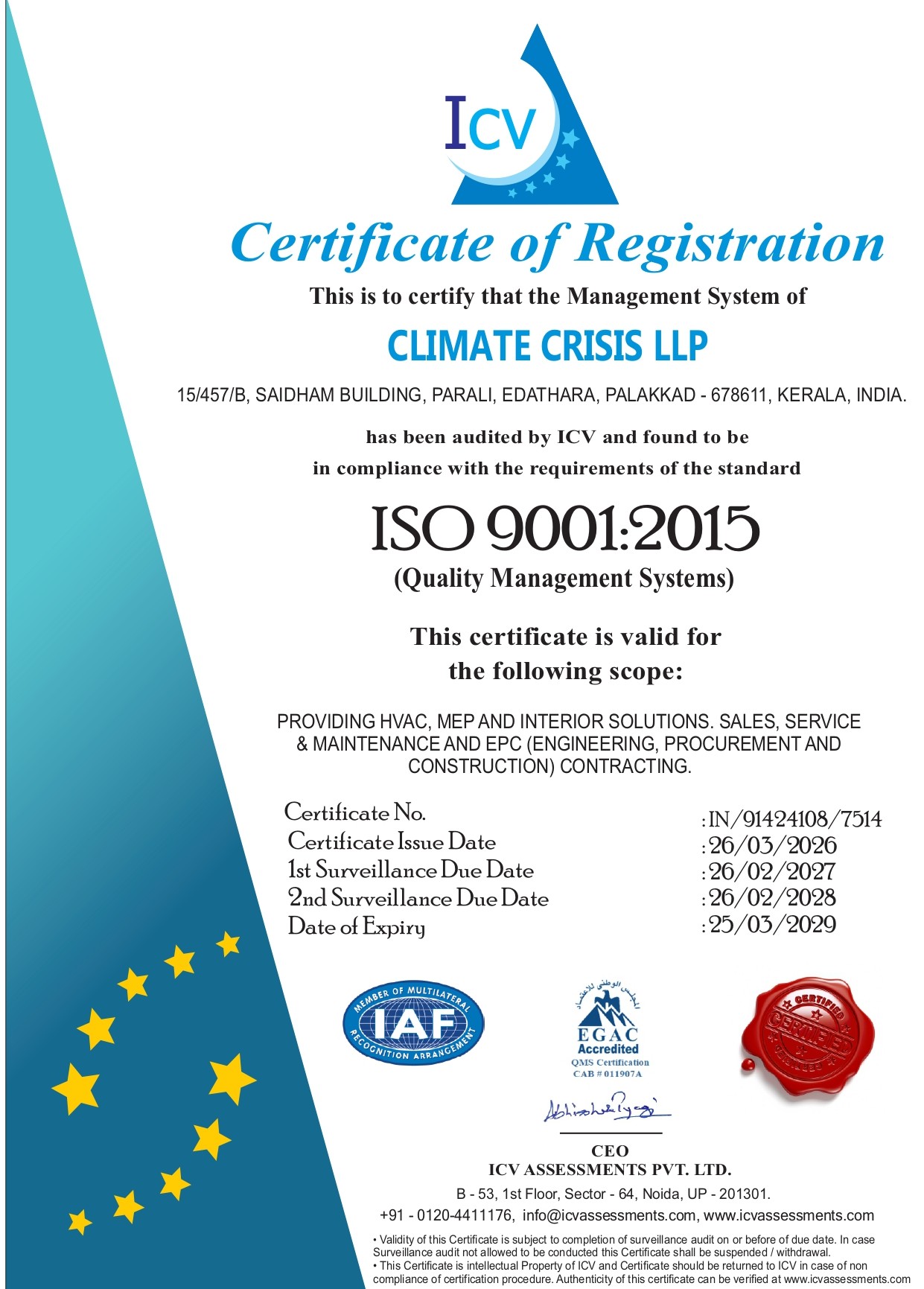 ISO Certified